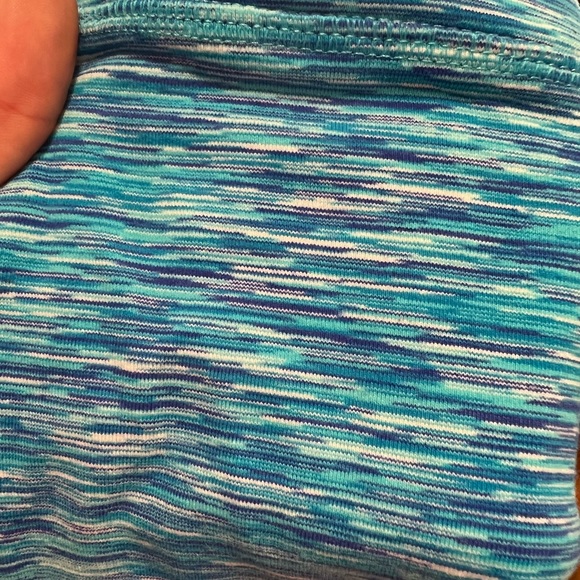 Blue workout leggings - Picture 2 of 2